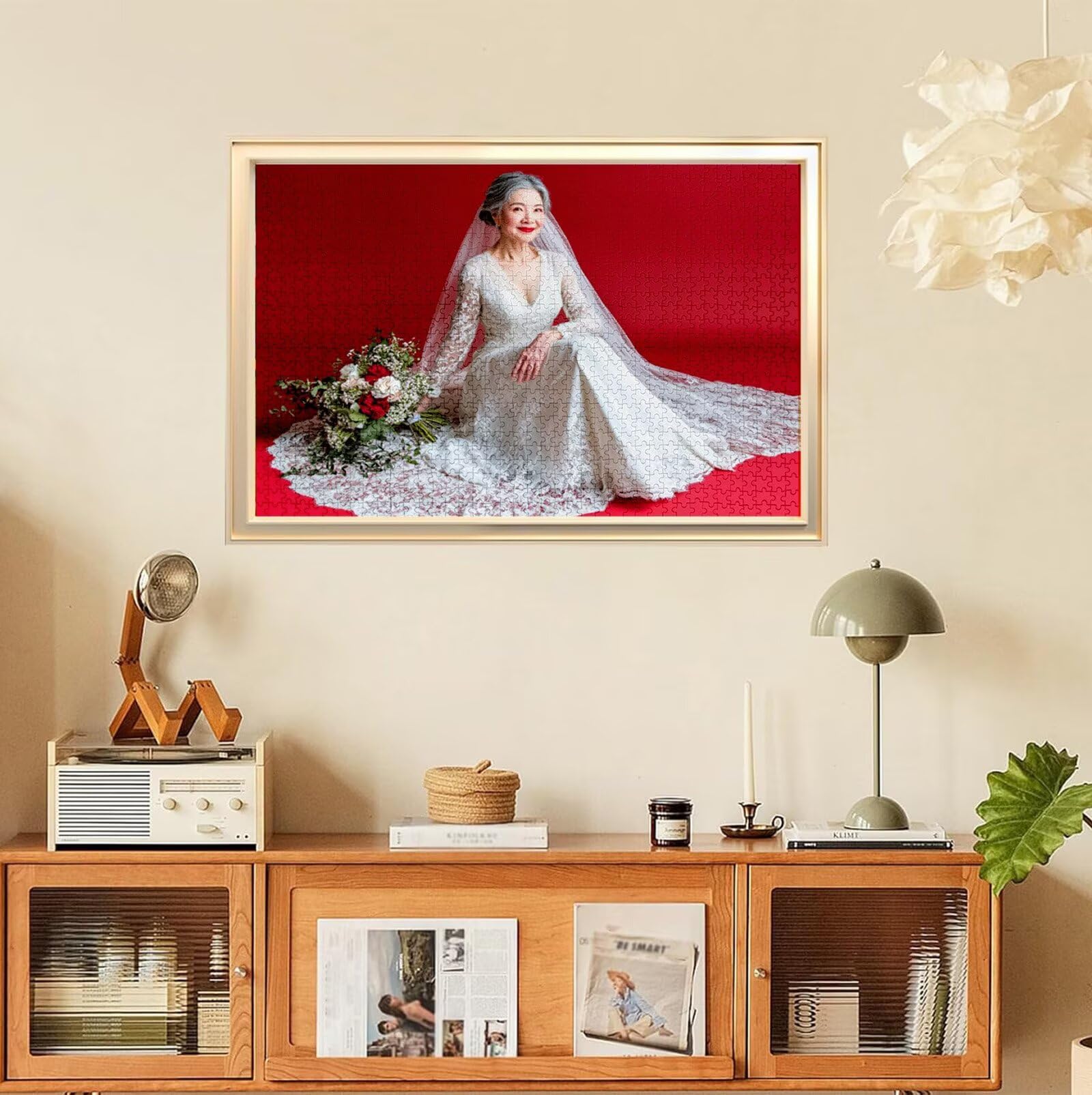 Puzzle Personalizado con Foto, Personalizada Rompecabezas Personalizado Diseña tu Logo Foto o Texto, Personalizado Navidad Halloween San Valentín Parejas Niños Familia Amigos h-293