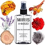 MIRIS No. 44522, Inspired by Musk, Long-Lasting Eau de Parfum for Men, Spray 3.4 Fl Oz / 100 ml