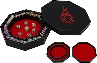 Forged Dice Co. Dice Arena Rolling Tray and Storage Compatible with Any dice Game, D&D and RPG Gaming