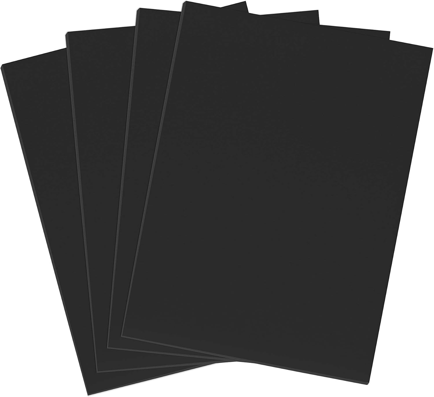 Eva Foam Sheets in Black, 9x12 Inches, 6mm- Extra Thick! Great Craft Foam Paper (40)