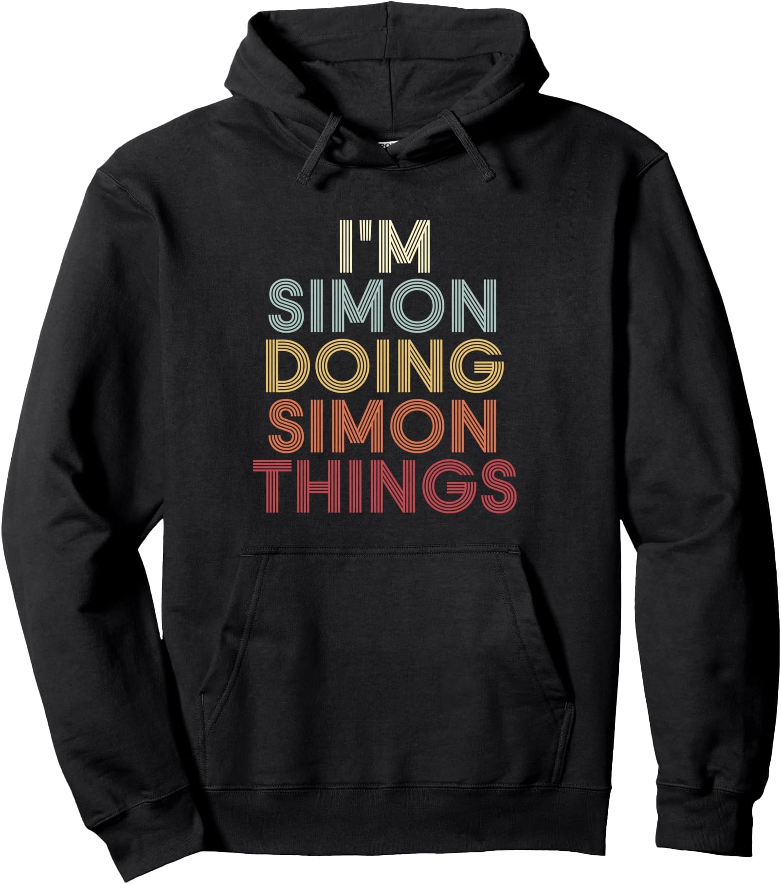 Simon Name Simon Personalized Name First Given Pullover Hoodie