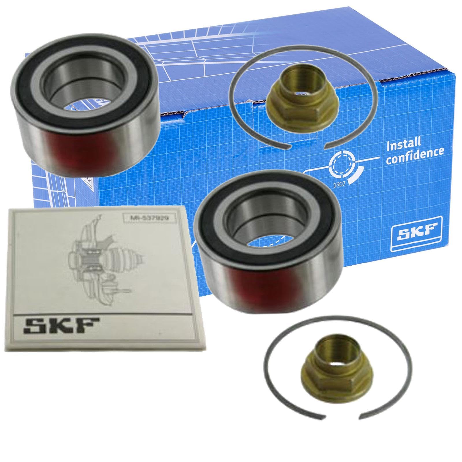 2 SKF Radlager hinten Links/rechts | VKBA 3603 Kompatibel mit Freelander 2 (L359),Freelander I (L314),Freelander I Soft Top (L314)