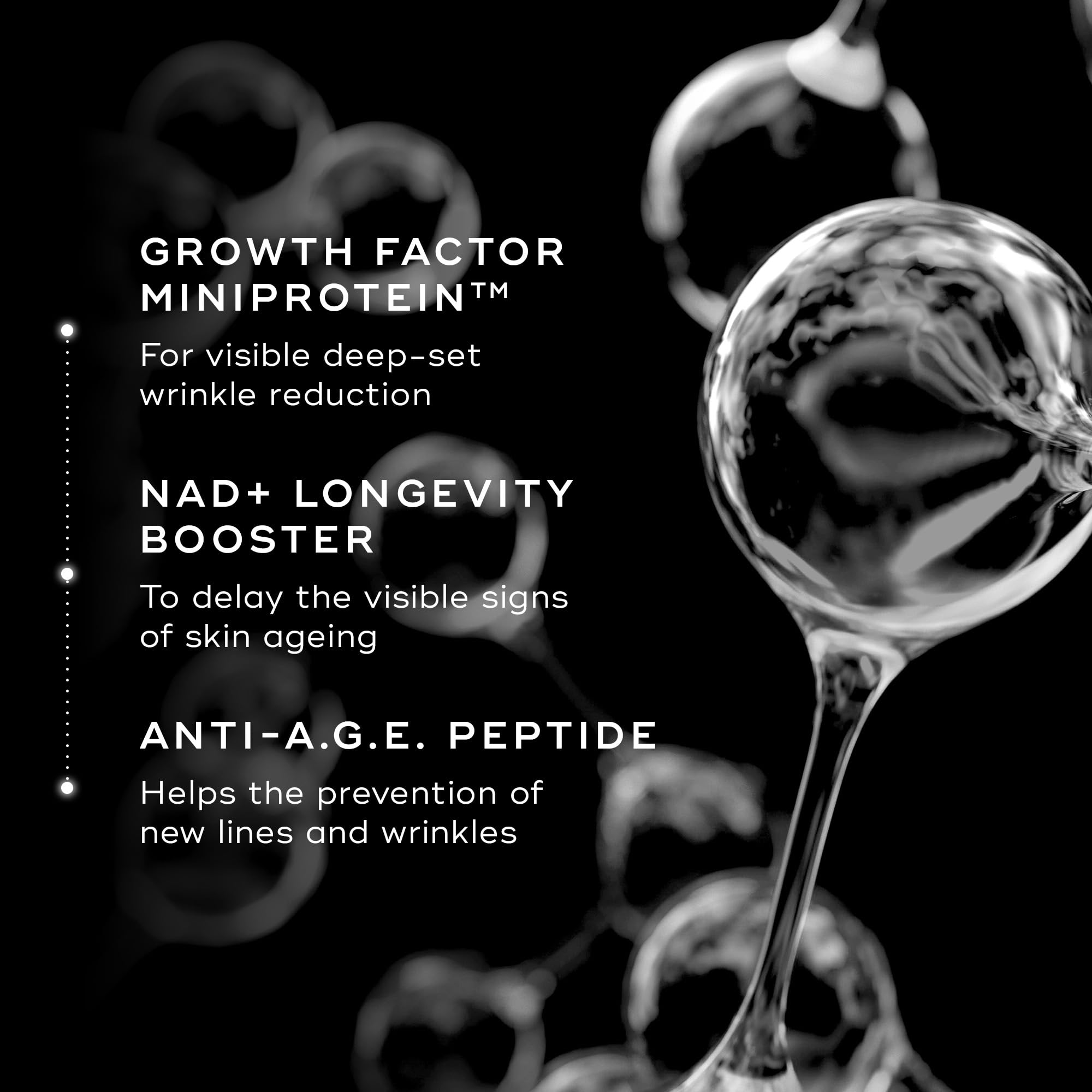 Medik8 Advanced Pro-Collagen+ Peptide Cream – Verjüngende Anti-Falten-Feuchtigkeitscreme mit Growth Factor MiniProtein & NAD+ Langlebigkeits-Booster - 50ml | Verjüngende Anti-Falten-Feuchtigkeitspflege mit Wachstumsfaktor MiniProtein & NAD+ Longevity Boos