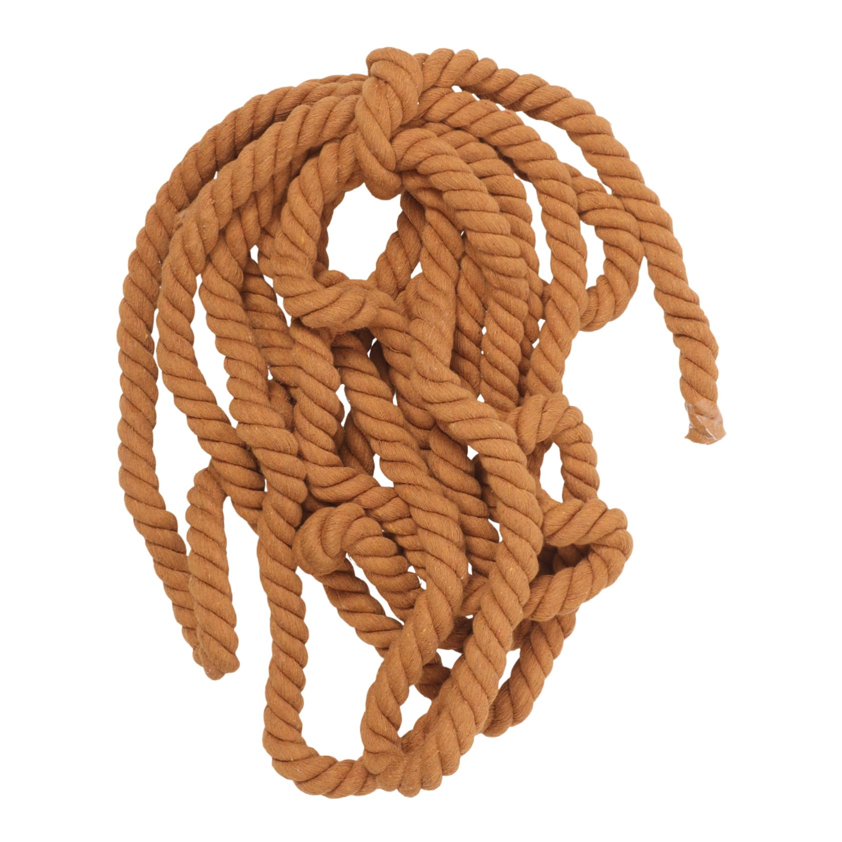 HANABASS Handworked Cotton Rope 8m Long Tug of War Game Ideal for Party and Garden Decor