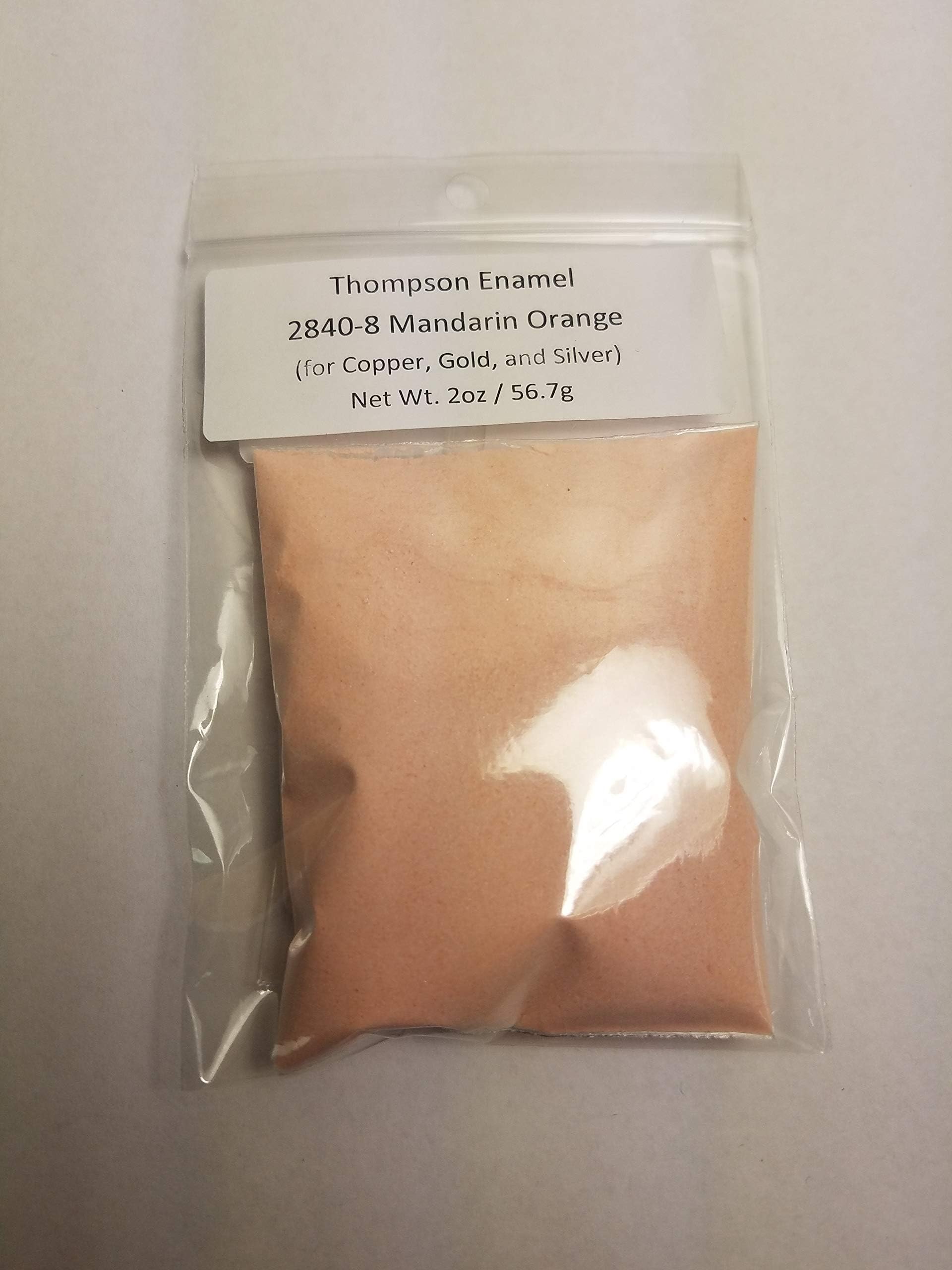 Mandarin Orange Enamel for Copper, Gold and Silver - 2oz/56.7g