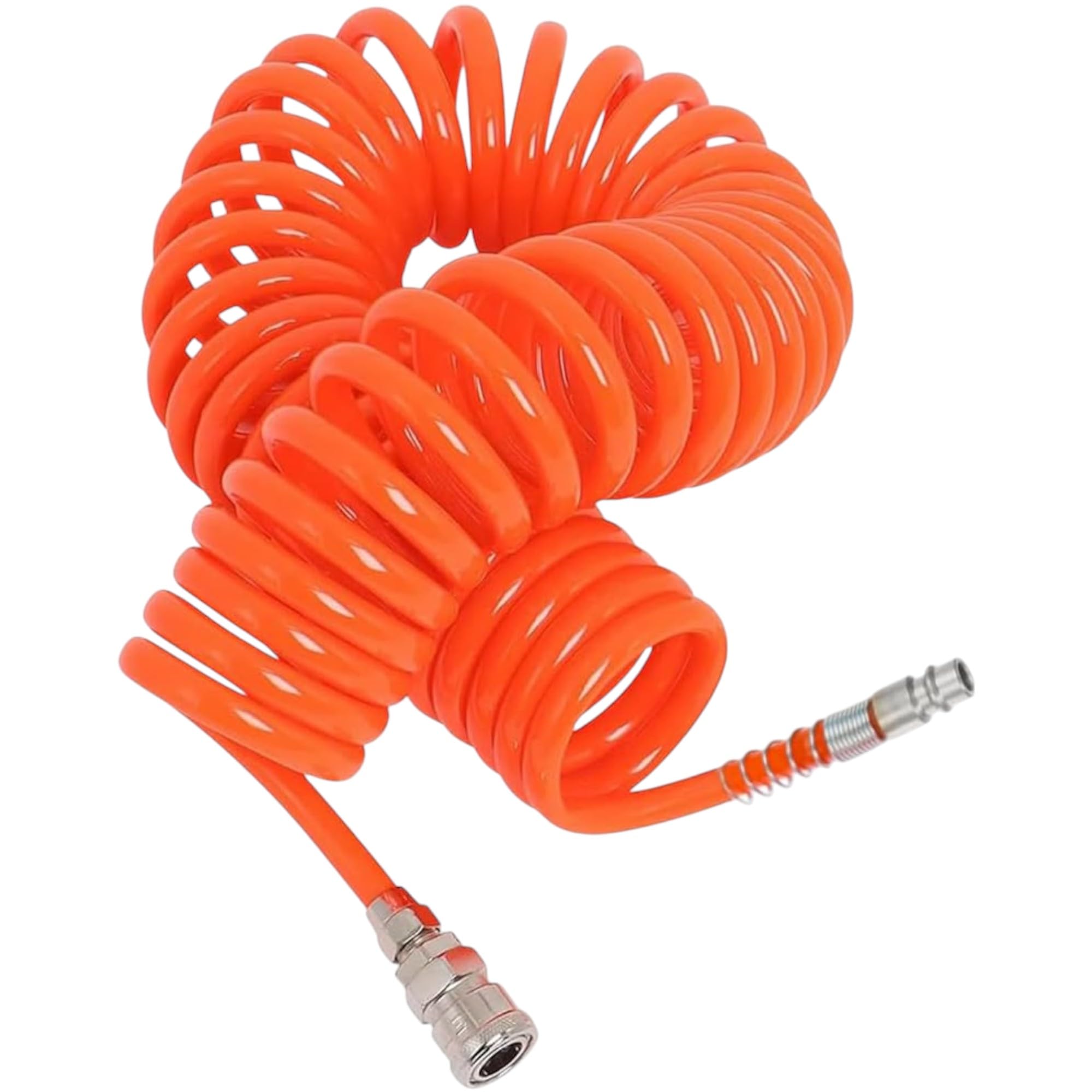 15 Metri 8mm Tubo A Spirale Per Aria Compressa - 15m, Diametro 8mm, Con Raccordi Universali Tubo Compressore - Foto 6