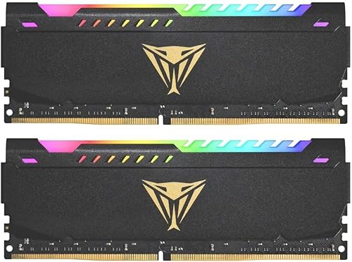Miniatura 19 de Patriot Viper Steel RGB DDR4 RAM 16GB (2X8GB) 3200MT/s CL16 1.35v UDIMM Kit de memoria para juegos de escritorio compatible con XMP - PVSR416G320C6K