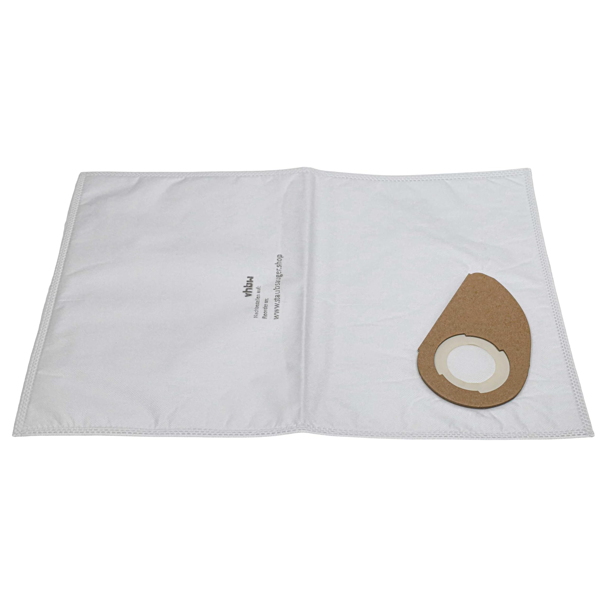 vhbw 50 worków do odkurzacza kompatybilnych z odkurzaczem Nilfisk Buddy II 18 L, 18 T INOX, 18, 12, 18 INOX – 48,85 cm x 33,4 cm, kolor biały