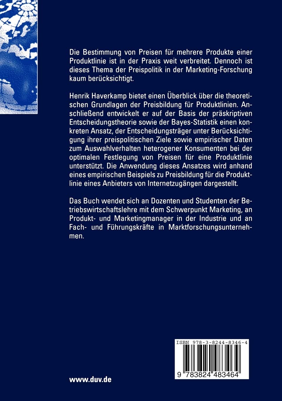 Preisbildung für Produktlinien: Diss. (Marken- und Produktmanagement)