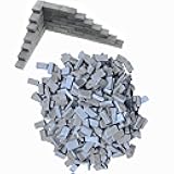 Cayway 420 PCS Mini Bricks for Landscaping & Crafts - Realistic Fake Black Miniature Bricks for Dollhouse & Mini Garden Accessories