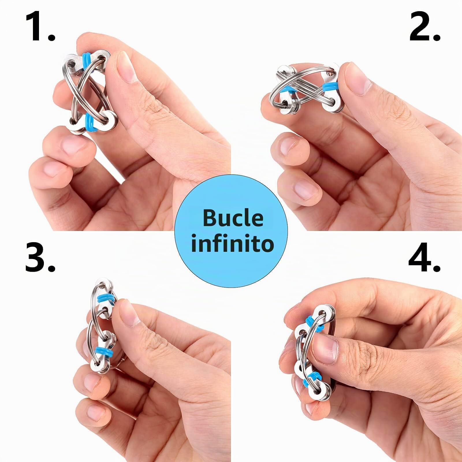 Set De 8 Fidget Toys Para Ansiedad | Juguetes Sensoriales Con Texturas Variadas Para TDAH, Autismo Y Estrés, Uso Discreto En Cualquier Lugar