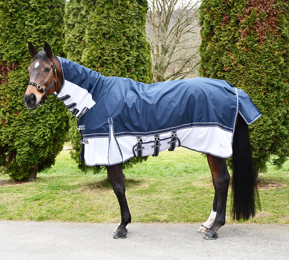 Rhinegold Sierra Topline Fly Rug-5/9-Navy