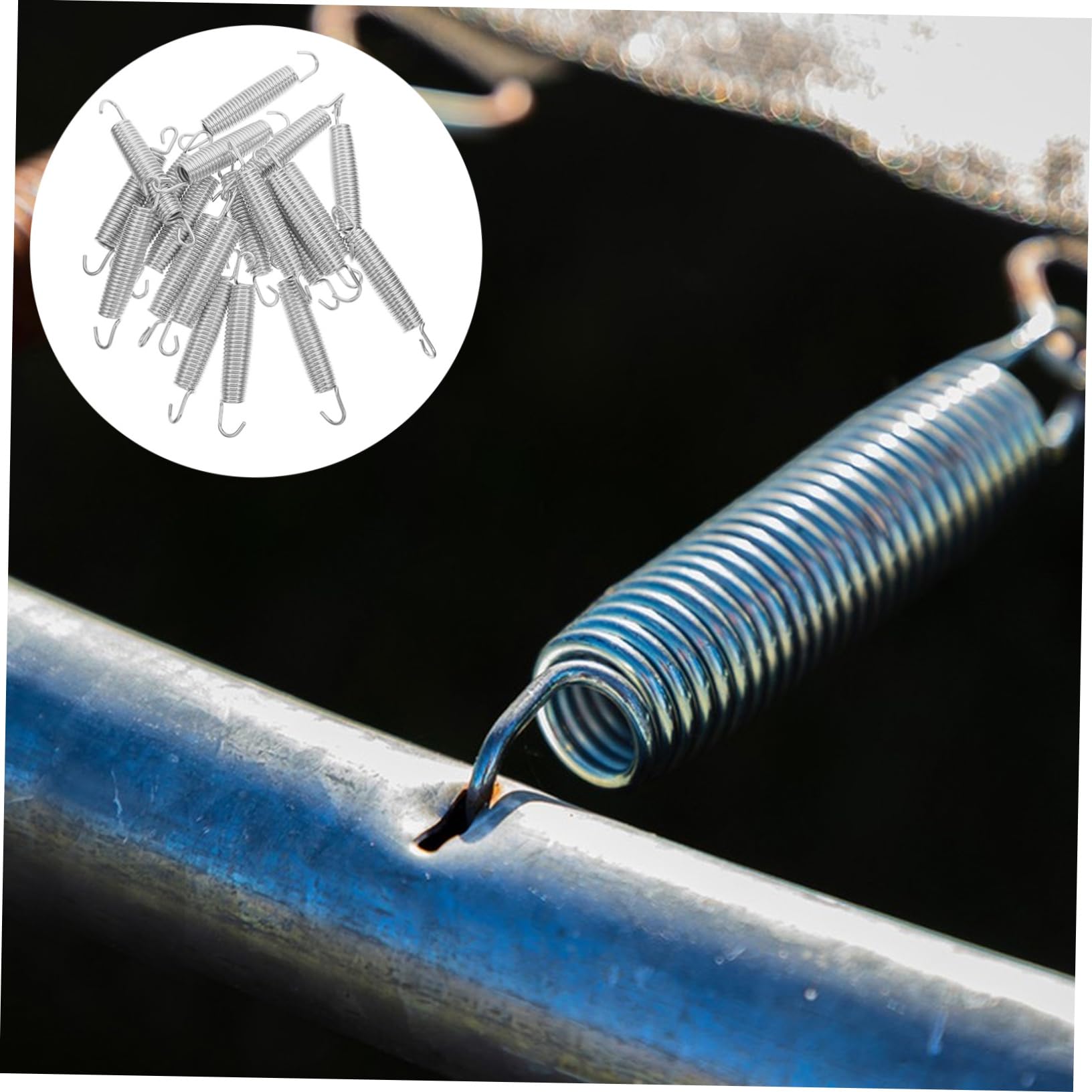 Cabilock 20stücke Hochleistungsfedern Für Trampoline Ersatzfedern Zugfedern Mit Guter Spannung Geeignet Für Outdoor-Trampoline Installieren Und Langlebig