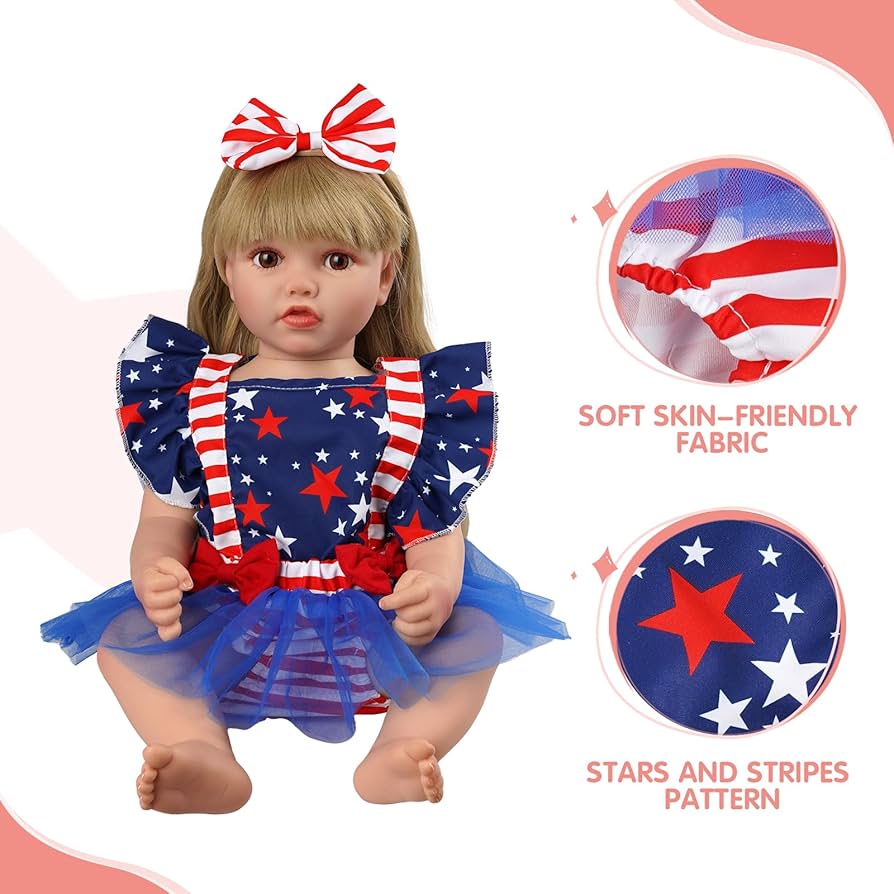 Amazon.com: BABESIDE 2 Pcs Reborn Baby Doll Clothes for 17