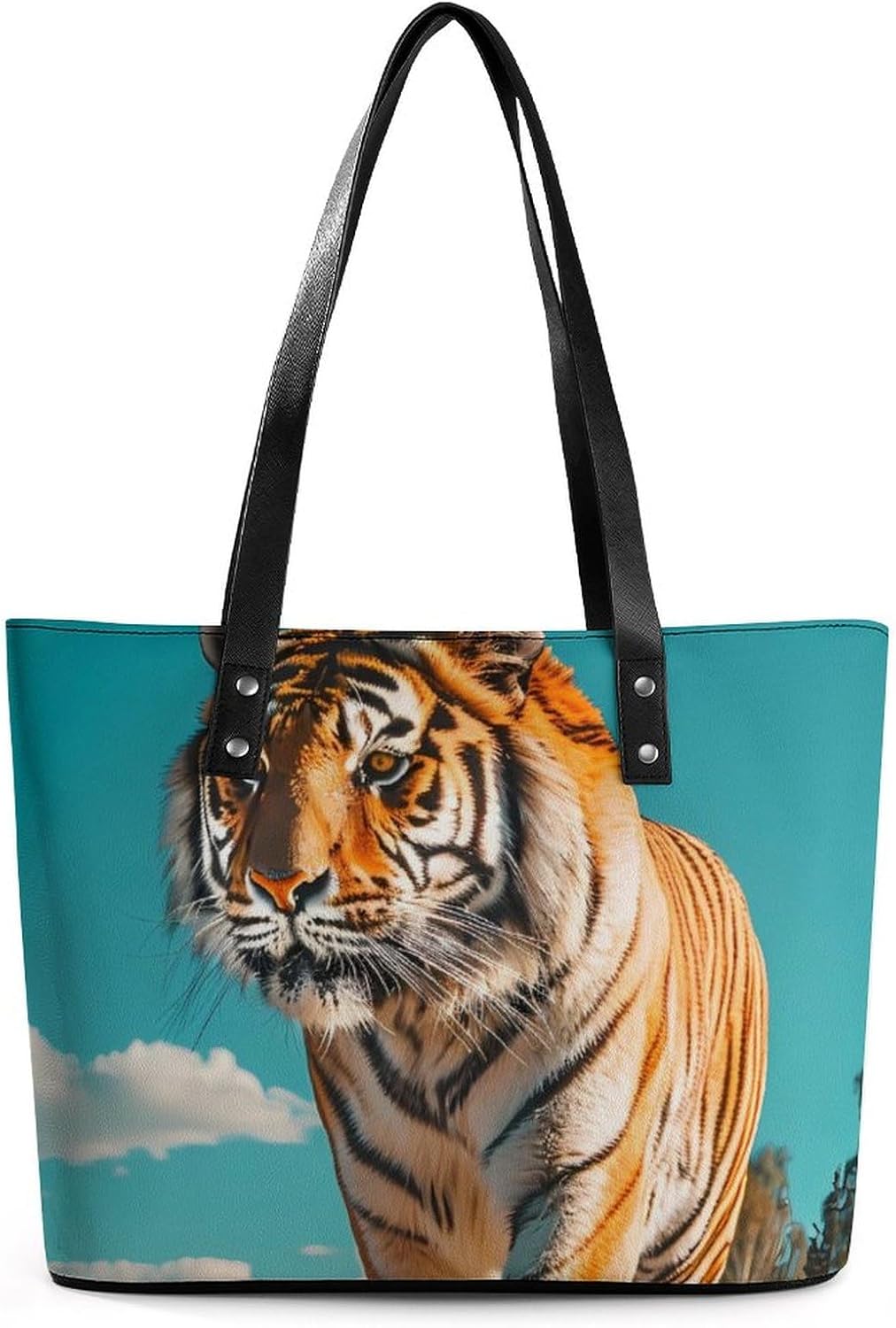 Walking Tiger Women's Handbag Fashion Shoulder Bag Purse Leather Tote Bags Crossbody Travel