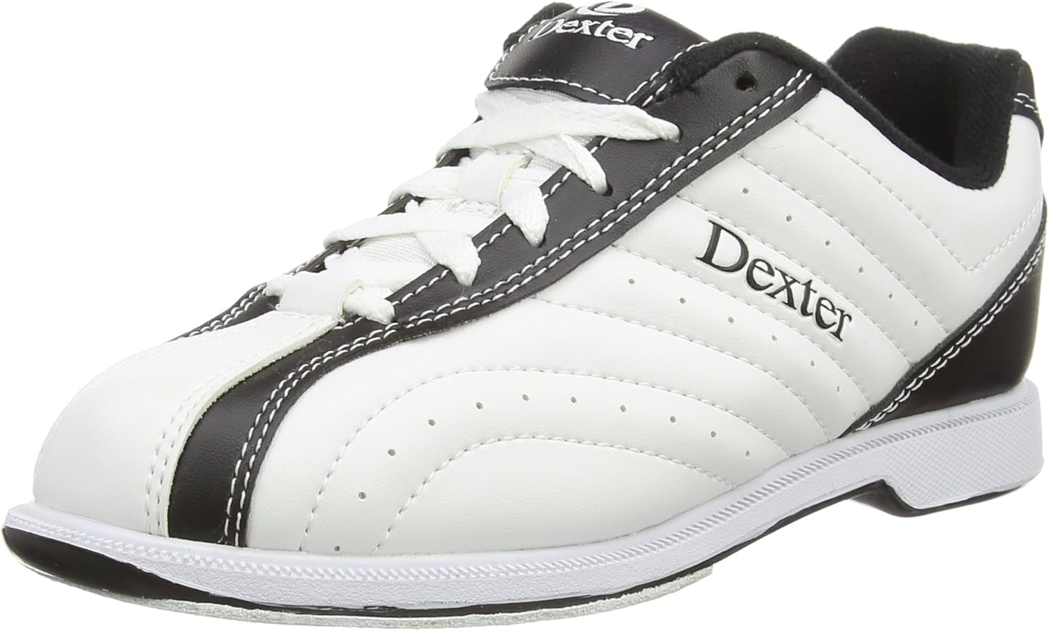 Dexter Groove Bowling Shoes, White/Black, 8 Clothing