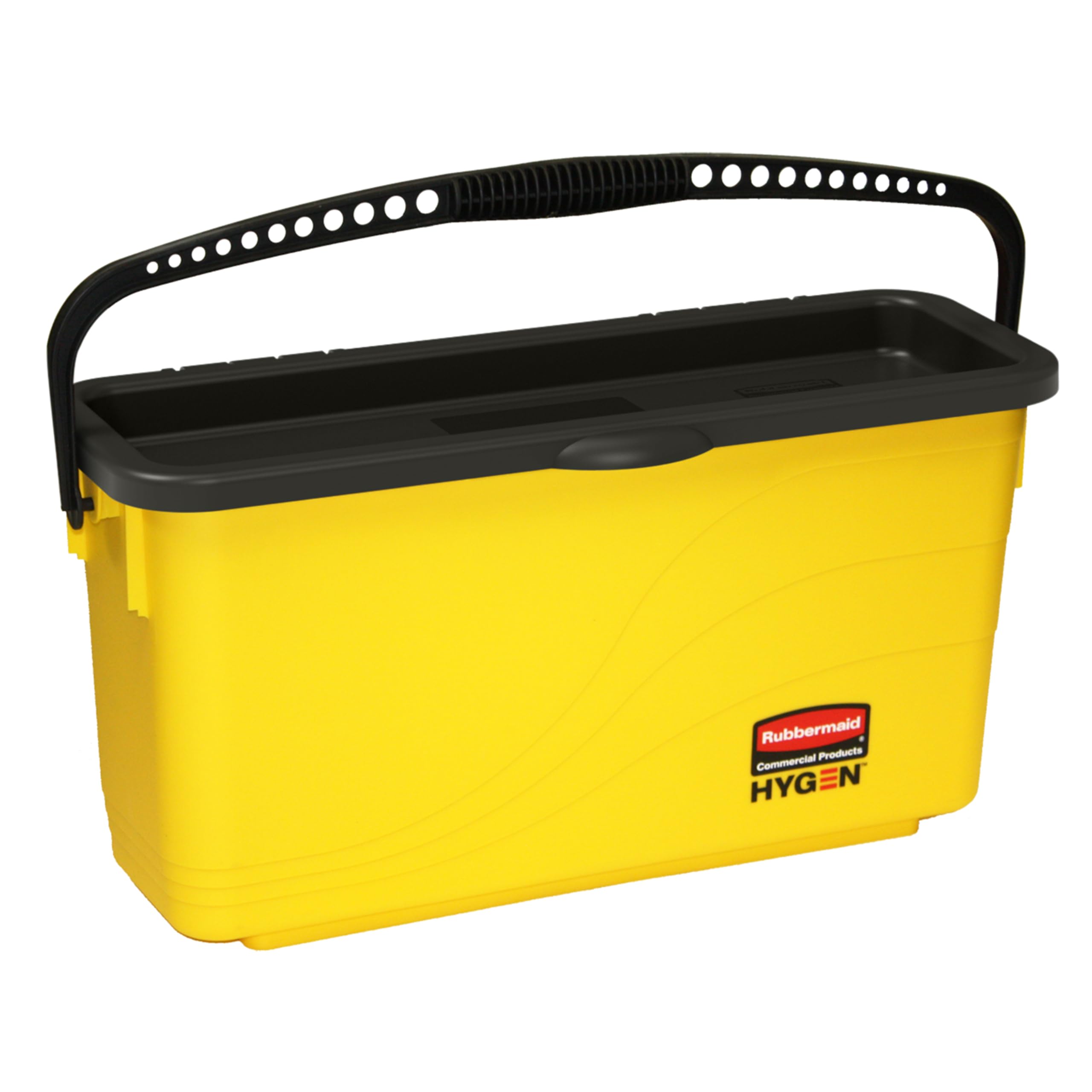 Rubbermaid Commercial Products Commercial Products FGQ95088YEL Seau de Chargement pour Franges de Nettoyage Microfibres Hygen, Jaune
