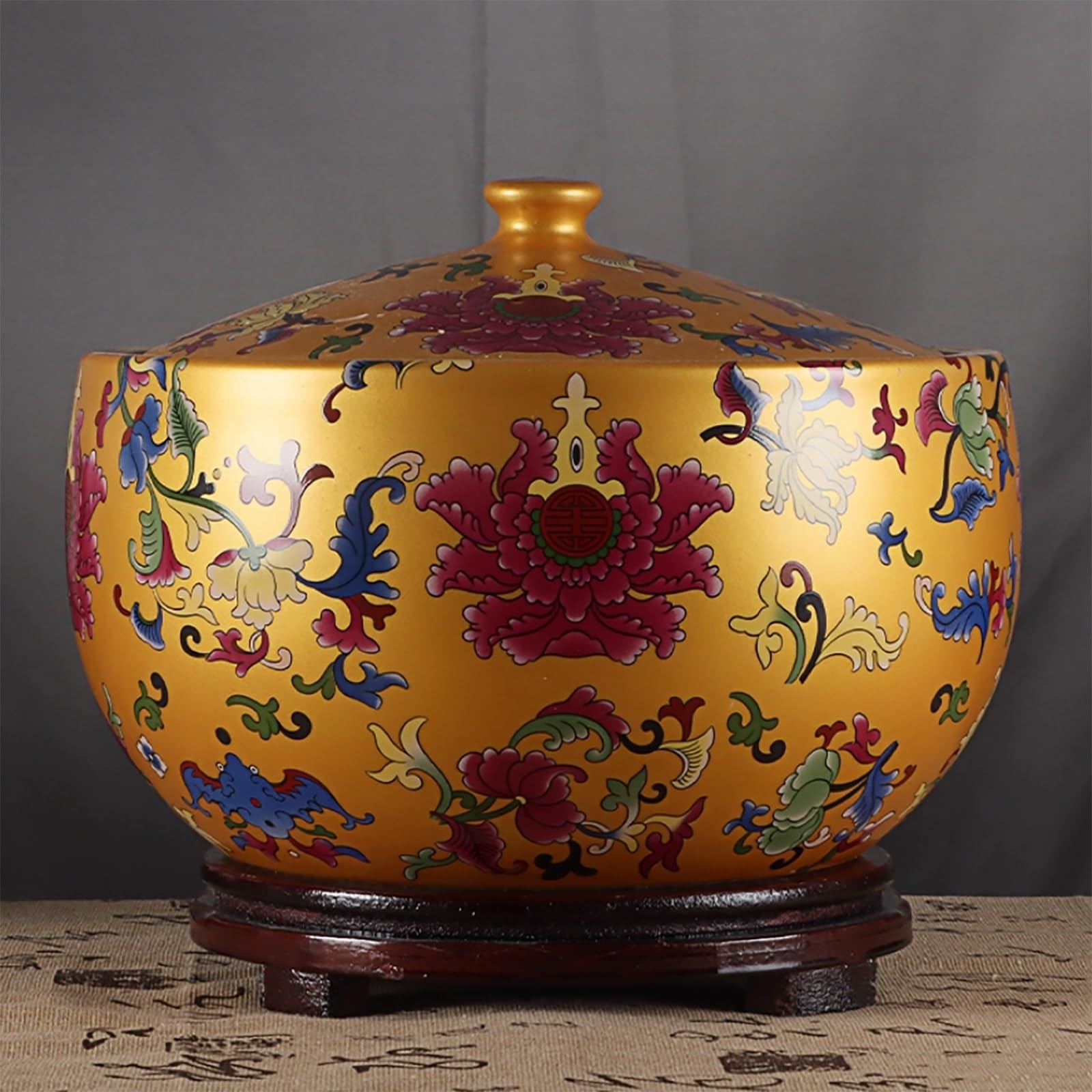 MESCXTY Ceramic Rice Jar Large For Bucket With Lid Container,rice Bucket,rice Storage Bin,rice Container Household Barrel(