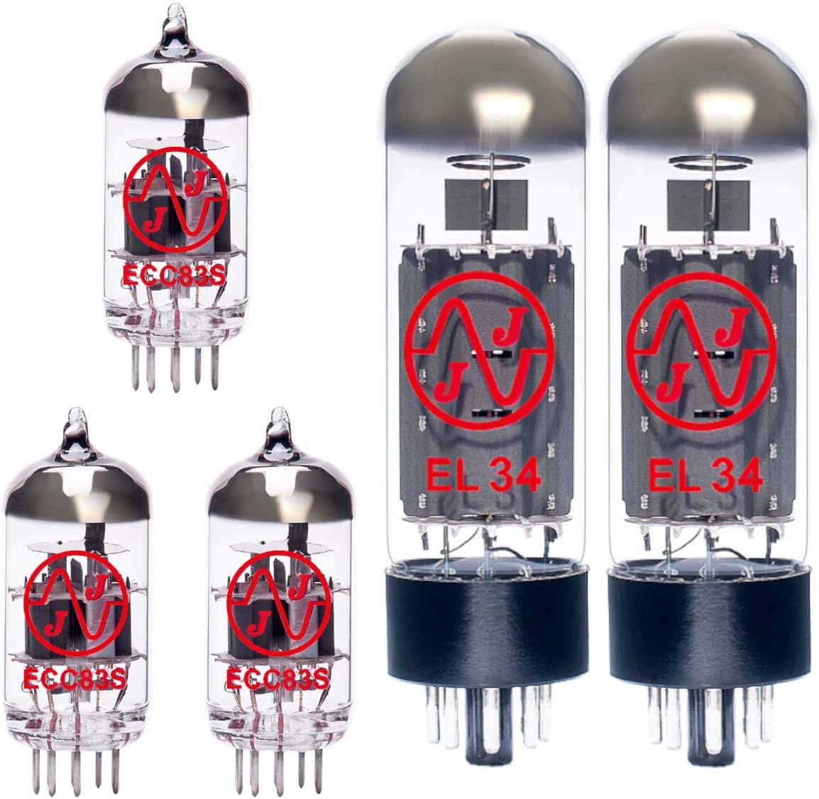 Replacement Valve Kit for Orange Rocker 30 (2 x ECC83 1 x Balanced ECC83 2 x Matched EL34)