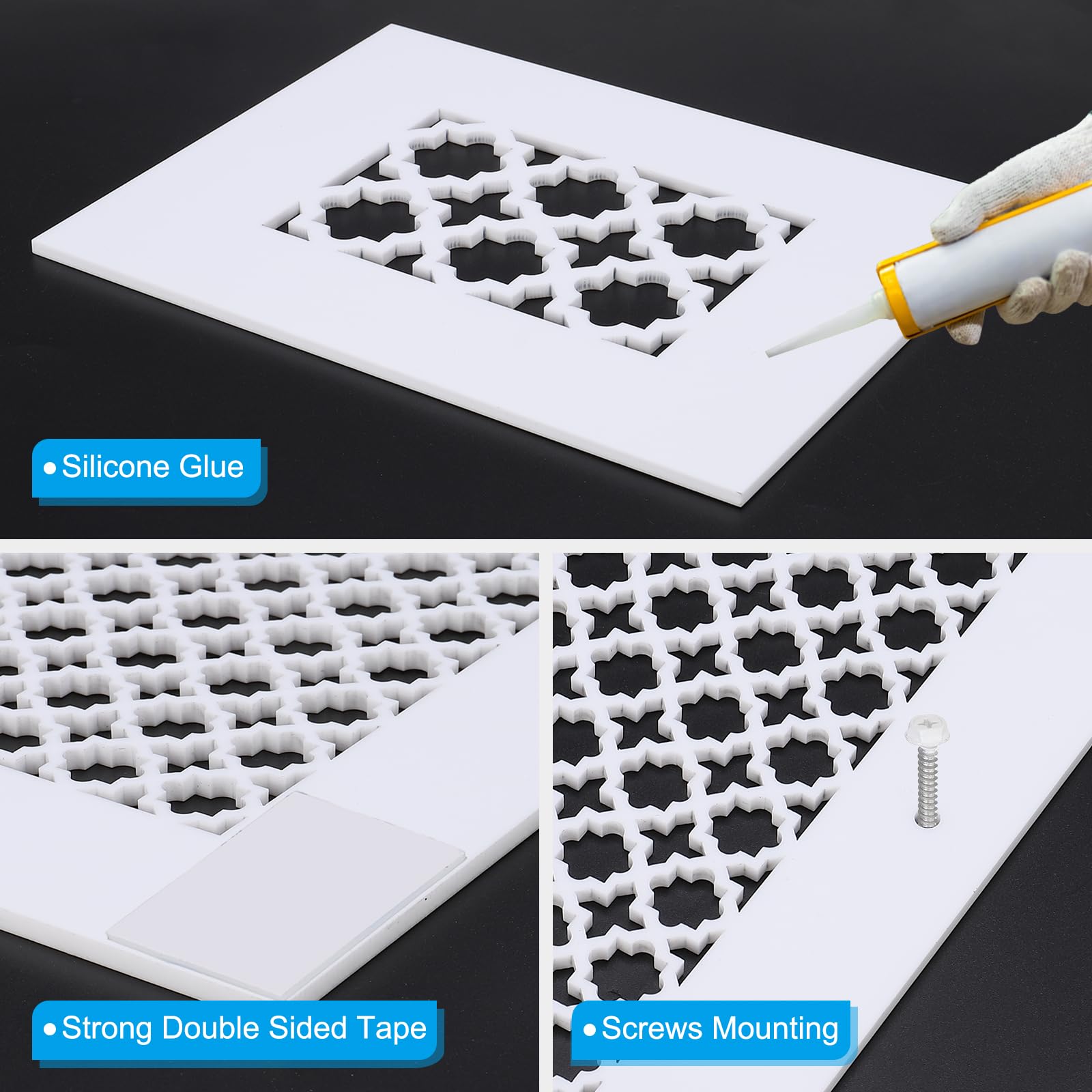 PATIKIL Air Vent Cover Grille for 11.5"x7.5" Duct Opening - Image 4