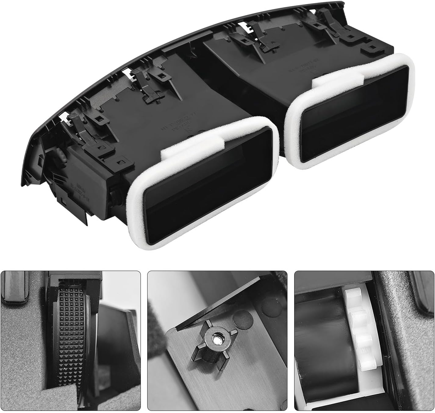 55670-53010 Center Dash Air Vent Panel Instrument Fit For Lexus IS250 IS350 2006-2009, Fit For Lexus IS F 2008-2009 Dashboard Air Conditioning Outlet With Hand Wheels #5567053010