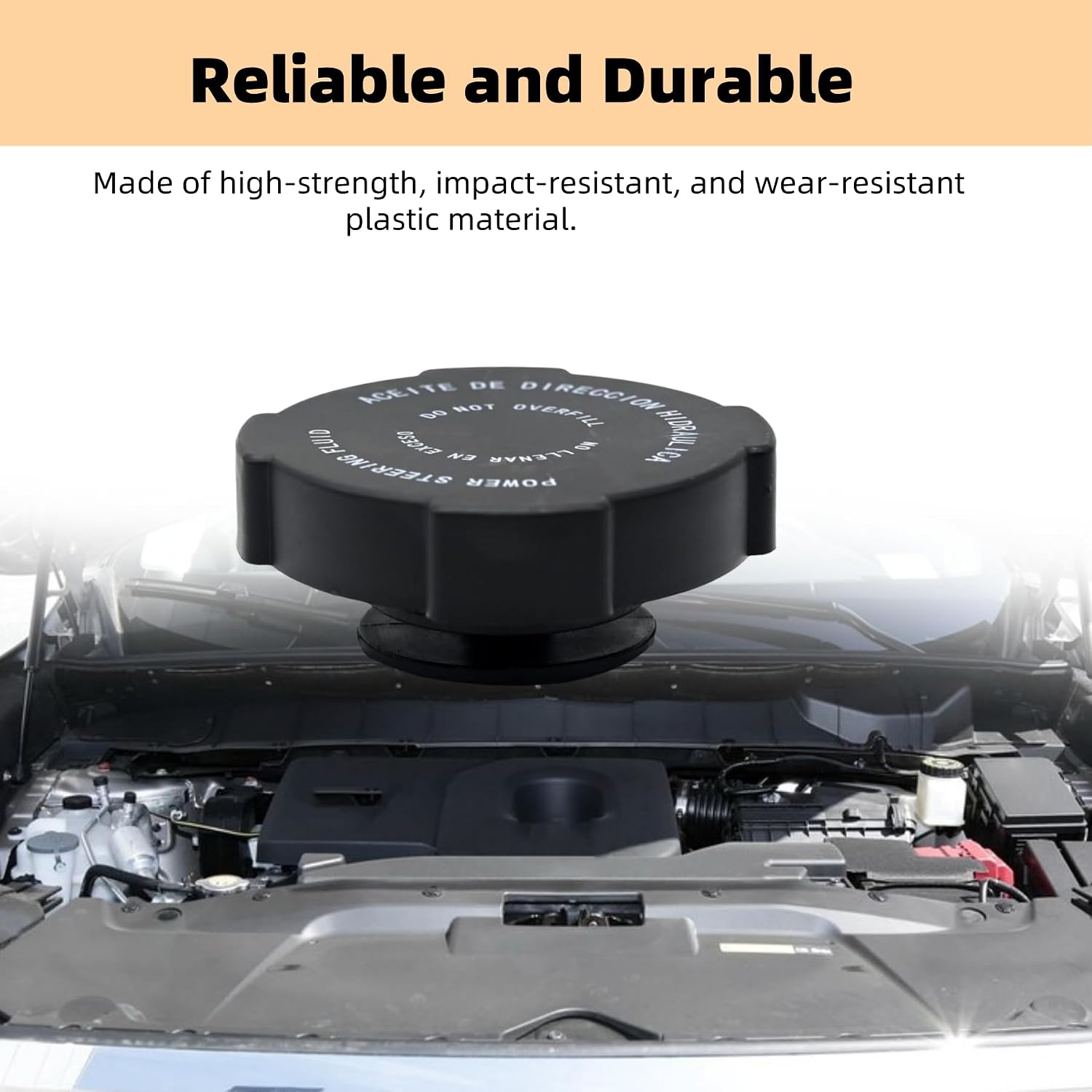 Power Steering Reservoir Cap Replacement for Nissan Altima Armada Frontier Maxima Pathfinder Replacement for Infiniti Qx56 99979 9180JA000 491818B400