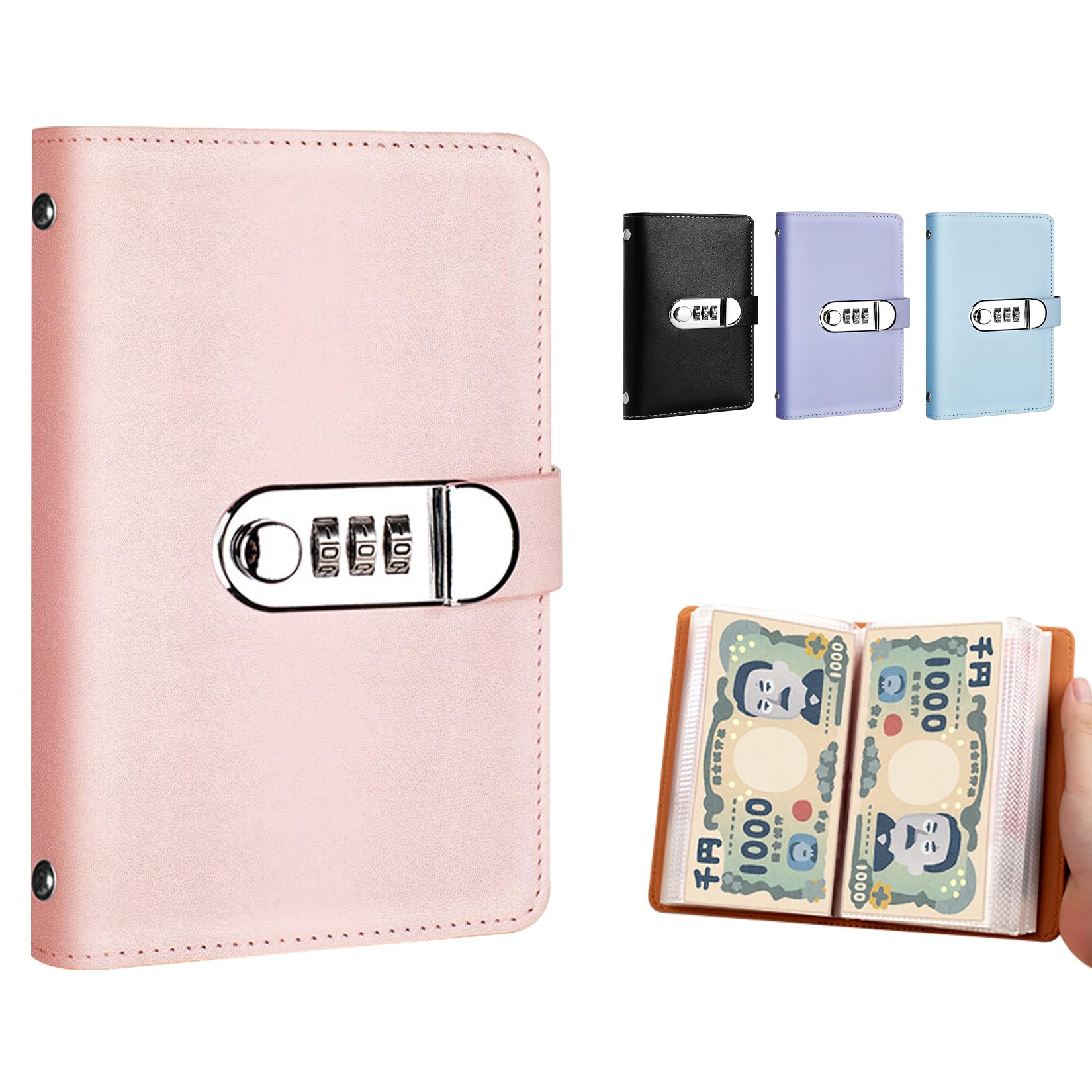 Amazon.co.jp: 貯金箱 貯金手帳 貯金ファイル お金仕分け 封筒貯金