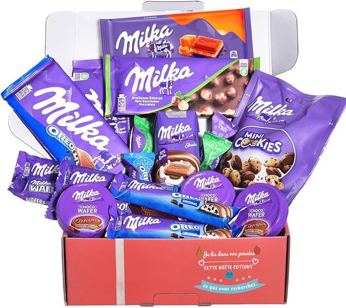Coffret Mini Mugcakes Milka - 4 Tasses Violettes + Livret Recettes - Marabout