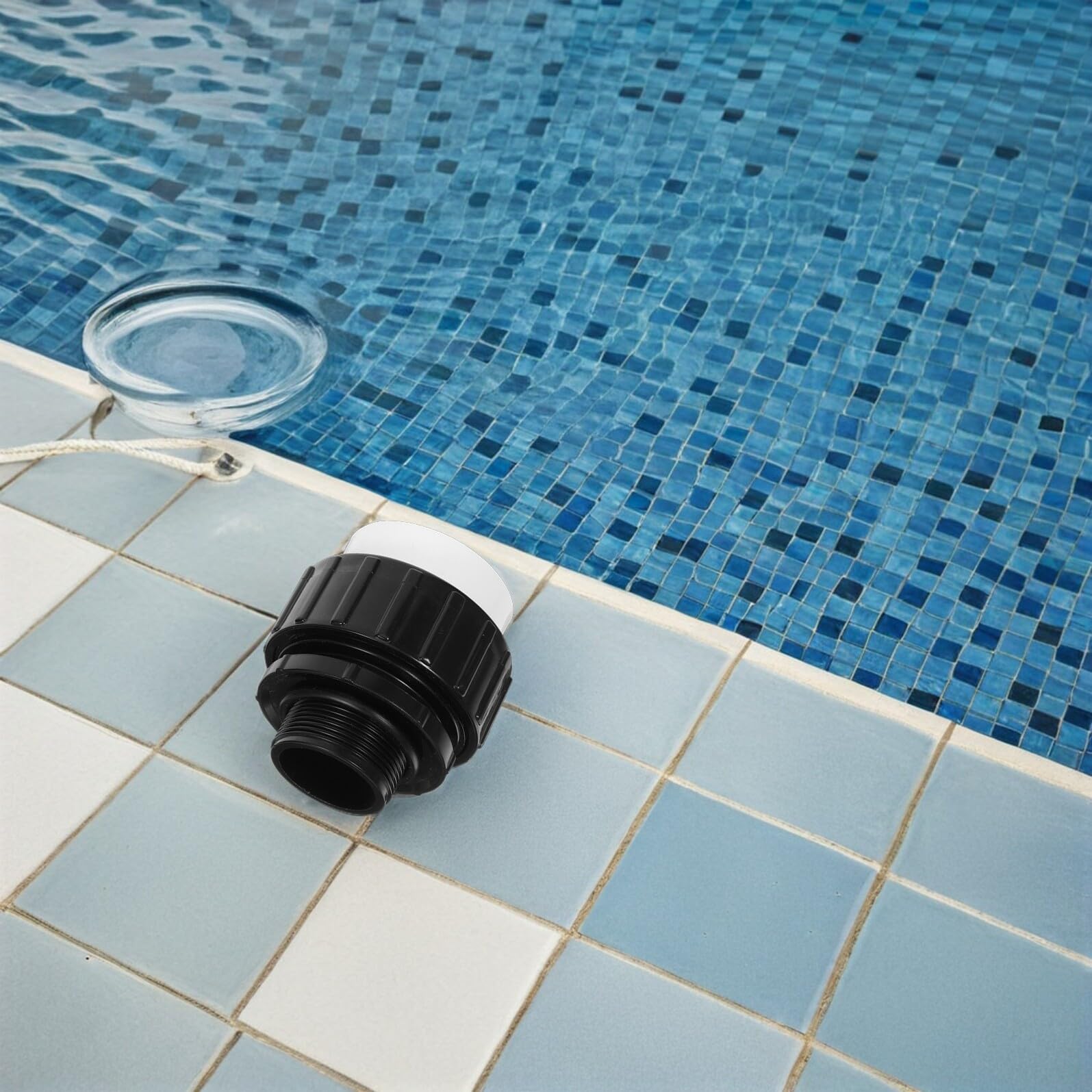 Adaptadores para Bomba de Piscina Resistentes Altas Temperaturas Acoplamiento Deslizante con Sellado Conectores para Mangueras de SPA y Piscina Enterrada Instalación Rápida y