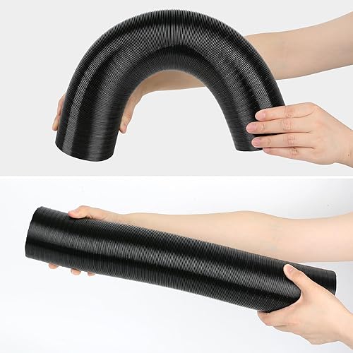 Miniatura 5 de Calentador diesel de 2.953 in Generador de tubería de conducto Tubo de conducto Y Rama Manguera de salida de aire caliente Manguera de salida de