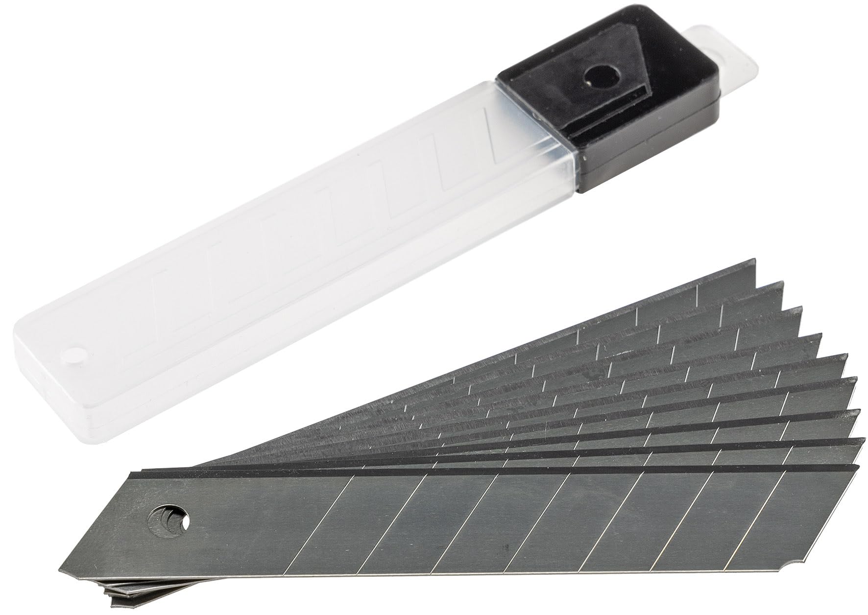 ChiliTec Cuttermesser Ersatz Abbrechklingen 18mm im Köcher