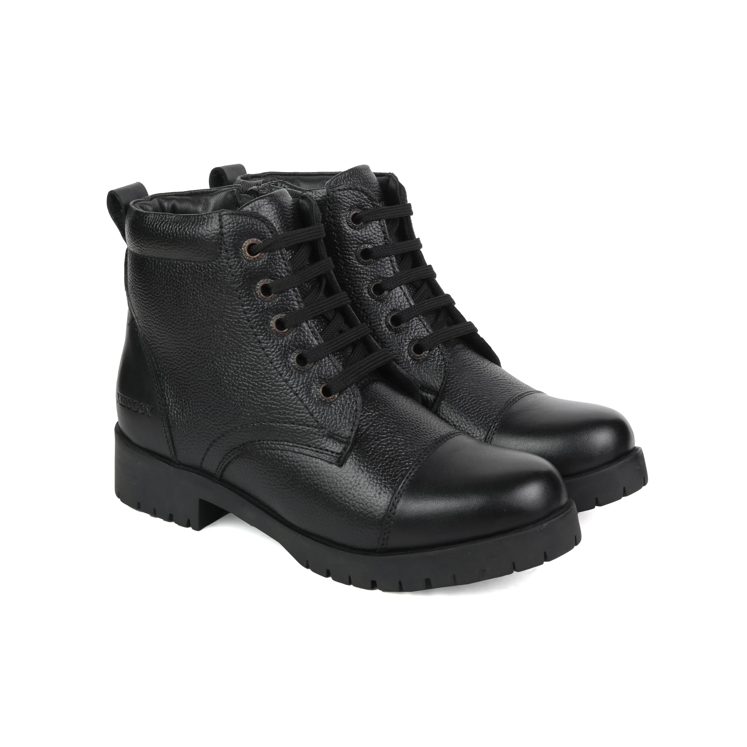 XHUGOY 2002 BLACK COLOUR OXFORD BIKER/POLICE ANKLE LACE-UP CHAIN BOOTS FOR WOMEN (B08RND9YH2) Amazon Price History, Amazon Price Tracker