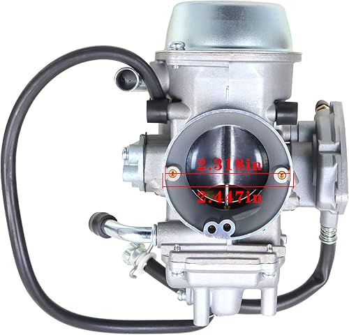 Miniatura 3 de Repuesto de carburador y tubo de admisión para Grizzly 600 1998 1999 2000 2001