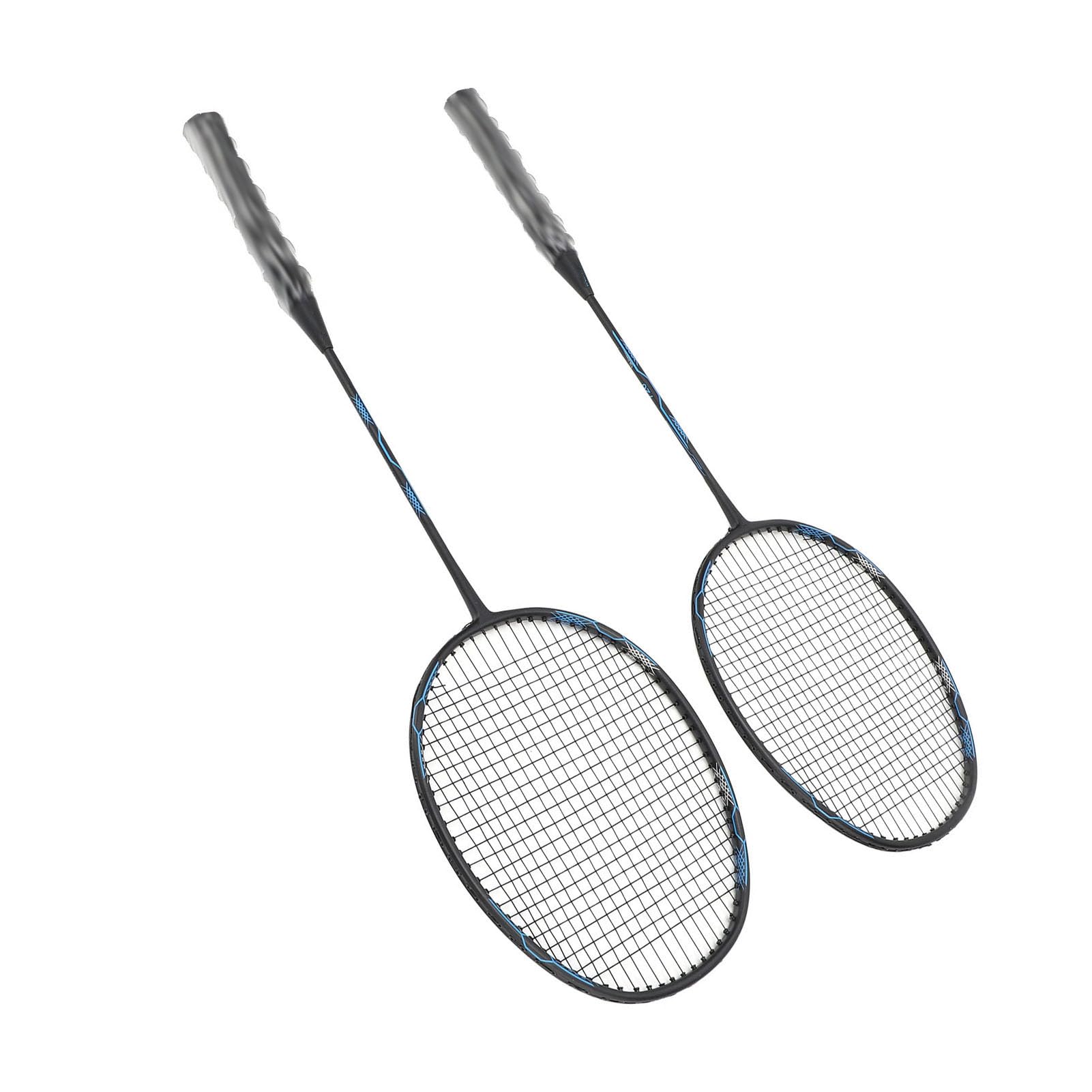 Rakieta do badmintona z włókna węglowego i aluminium, jednoczęściowa, lekka i wytrzymała, z piłką treningową, dla mężczyzn i kobiet, profesjonalny design, unikalna struktura, niska