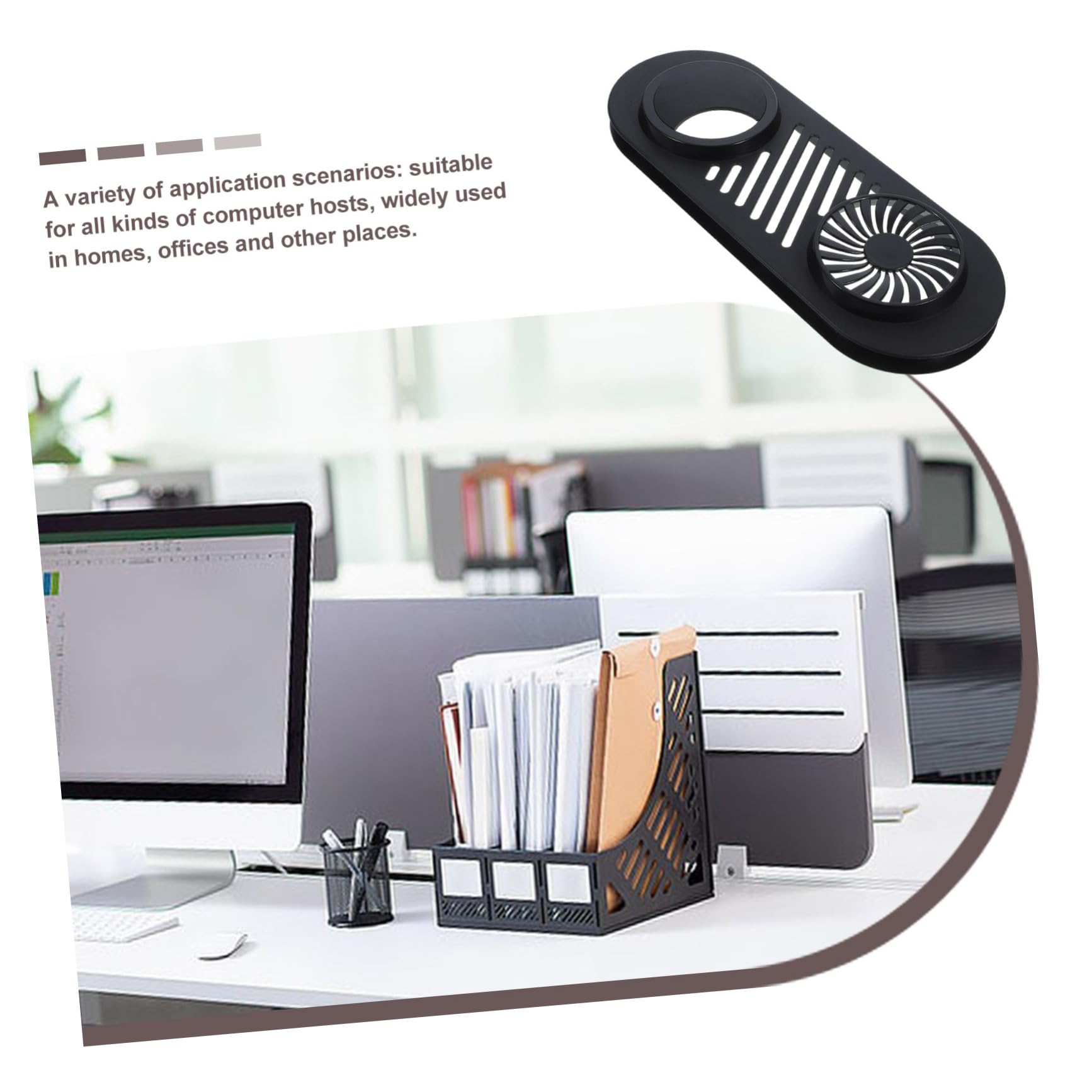 Gadpiparty 5pezzi Cabinet Air Vent Cover Di Ventilazione Per Computer Host e Mobili Design Pratico Per Armadi Soffitti e Pavimenti Ottimizza La Circolazione Aria e Dissipazione Del Calore