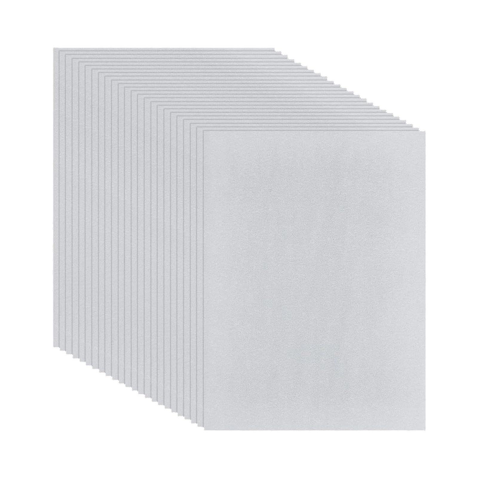 100 Sheets Chilling Paper for Quilting and Sewing Great for Creating Fabric Patterns and Templates 30x21cm Stick Sewing Paper