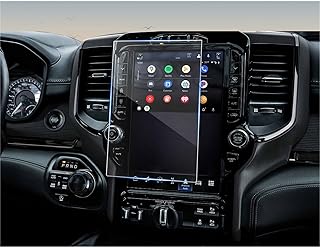 CDEFG for 2019 2020 2021 2022 2023 Dodge RAM 1500 2500 3500 Accessories Screen Protector (Big Horn/ Laramie/ Limited/ Limited Longhorn /TRX )Audio Multimedia Touchscreen, GPS Navigation Radio Infotainment Display Cover (12 Inch Tempered Glass)