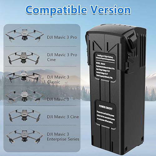 Miniatura 3 de Artman Mavic 3 Batería, batería de vuelo inteligente para DJI Mavic 3 ProMavic 3Mavic 3 ClassicMavic 3 CineMavic 3 Pro CineMavic 3 Enterprise