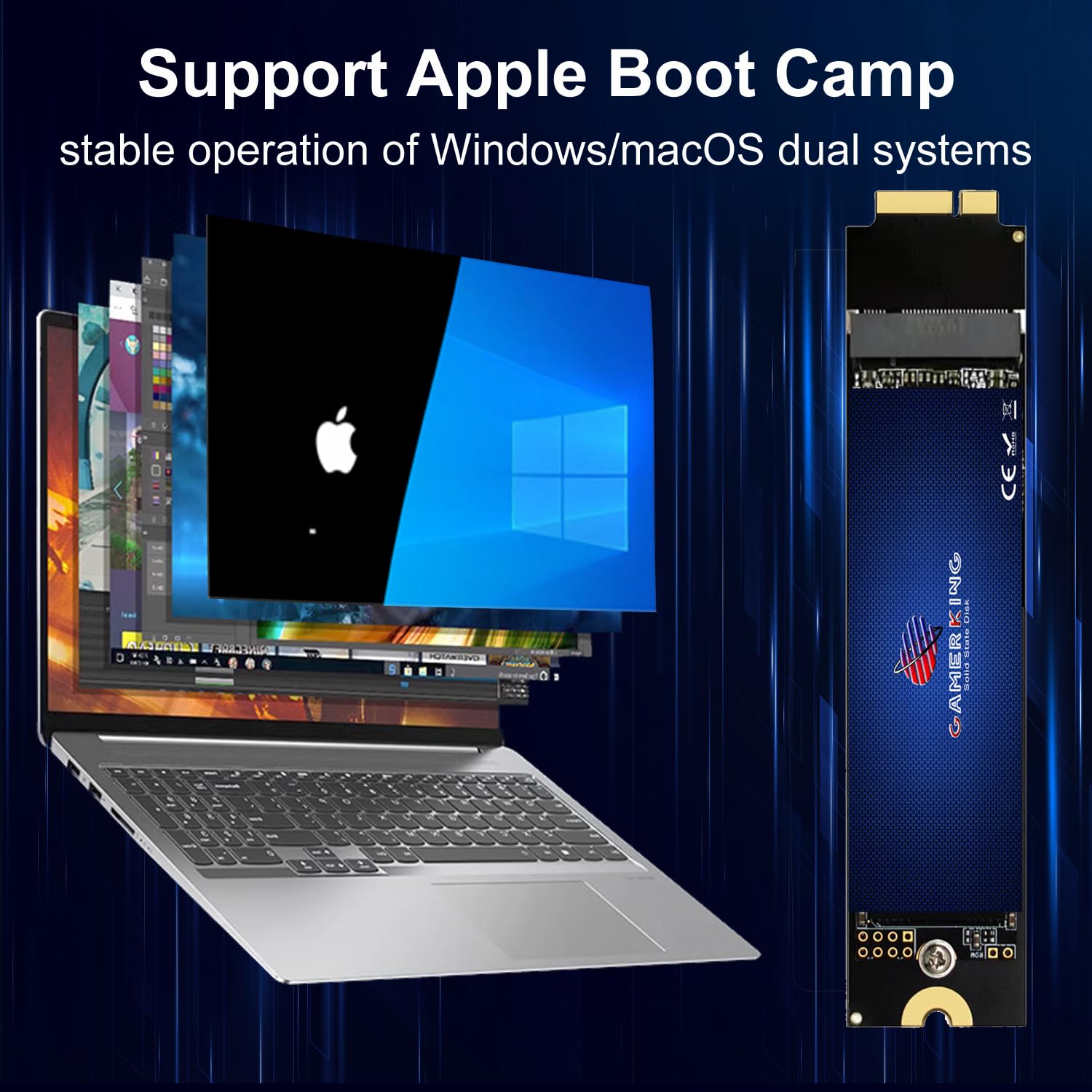 Amazon | GAMERKING 512GB SSD アップグレード 2010-2011 Apple 
