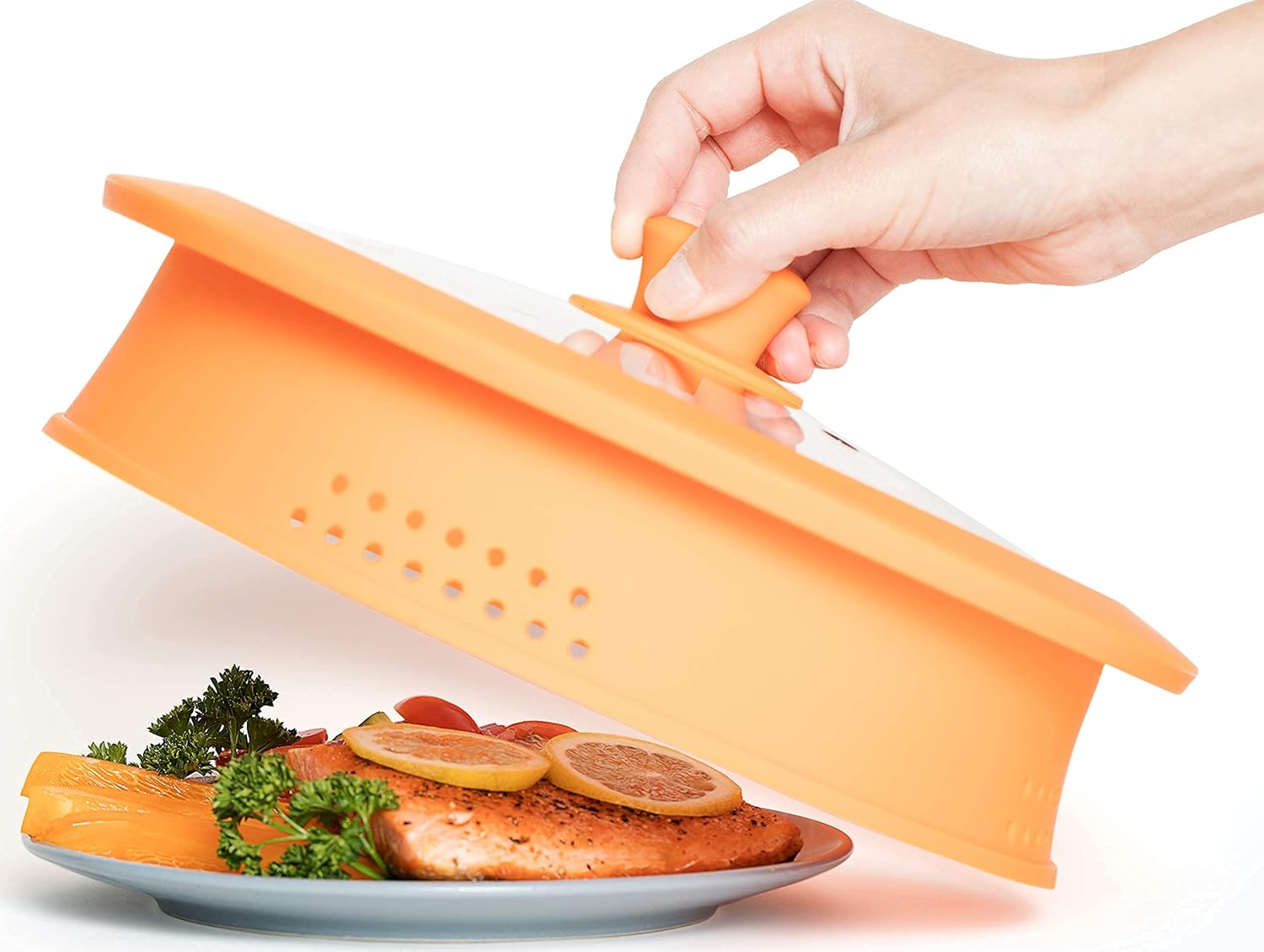 Mikro Innovations Glass and Silicone Microwave Splatter