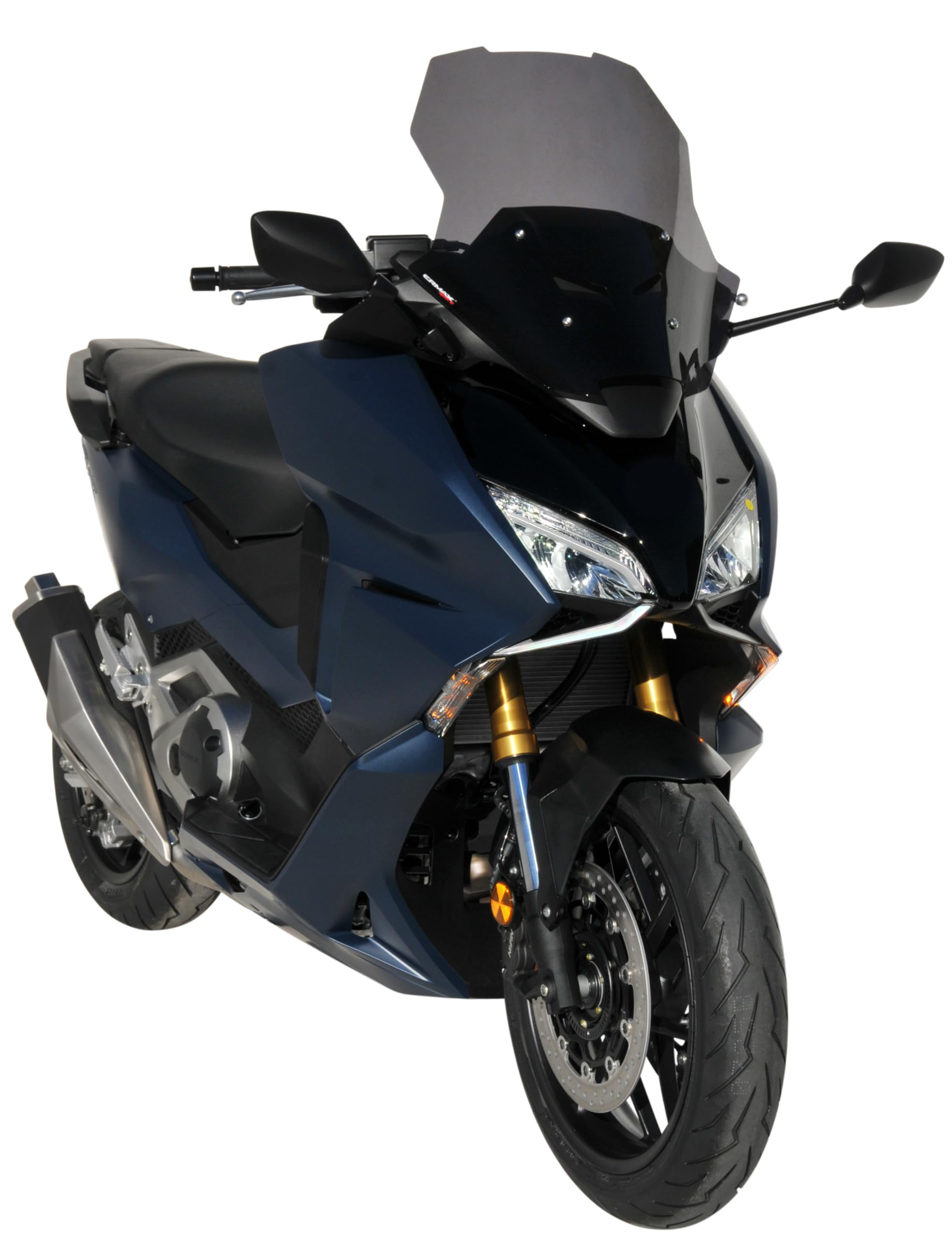 Cupolino sport (48 centimetri con prises aria) compatibile con forza 750 2021 - 2023 grigio prodotto da Ermax