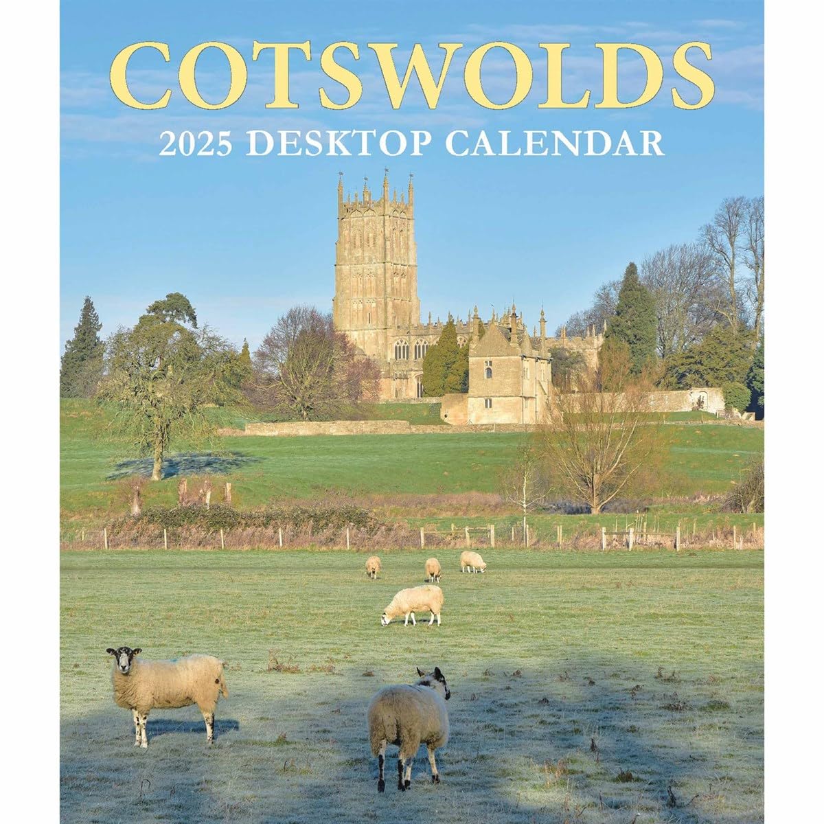 Cotswolds Large Desktop Calendar - 2025