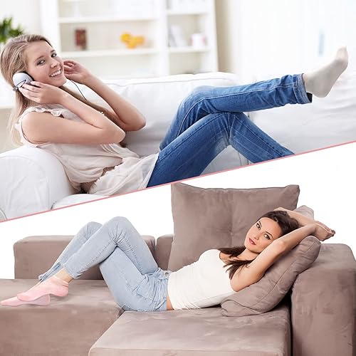 Miniatura 7 de 3 pares de calcetines de silicona, calcetines hidratantes de silicona, calcetines de aloe, calcetines de talón de gel de silicona para mujeres y