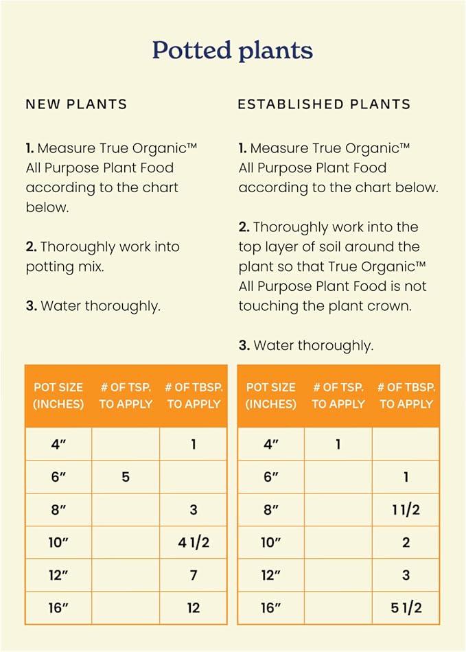 Fertilizante Orgánico True Organic para Todo Uso - 4 lb miniatura 6