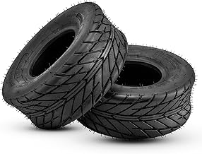 PHILTOP ATV/UTV TIRE, 16x8-7 Tire 4 Ply, 2x ATV Tire for Go Kart, Racing, Four Wheeler, Quad, Street Mud Sand Trail Off Road Tires