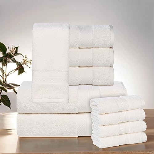 Miniatura 62 de Superior Juego de toallas de algodón turco de 3 piezas, toallas surtidas para el hogar, artículos esenciales de baño, toalla de baño, toalla