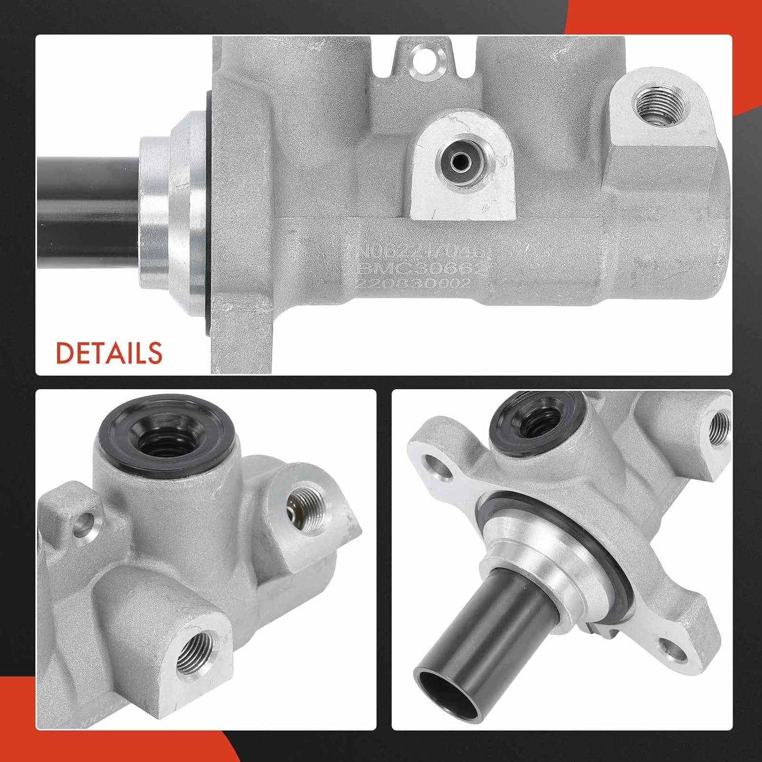 A-Premium Brake Master Cylinder Compatible with Nissan Vehicles - Versa 2010-2011 L4 1.6L - Replaces# D6010-EL01A, D6010-EL01B