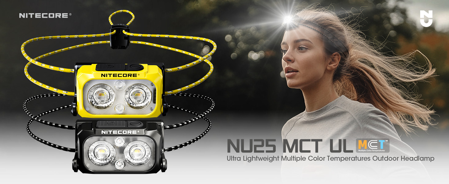Amazon.com : Nitecore NU25 MCT UL 400 Lumen Ultralight USB-C