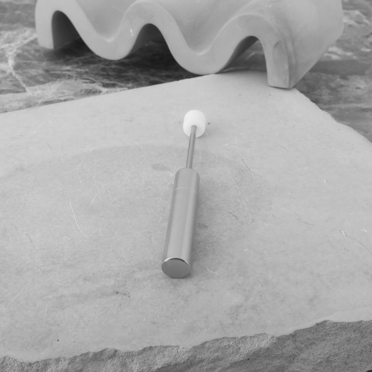 ECSiNG 2pcs 74x40x7.8mm Soft-Close Trash Can Damper Piston with Lid Steel and Plastic Mechanism Trash Can Damper Replacement for Kitchen Trash Can