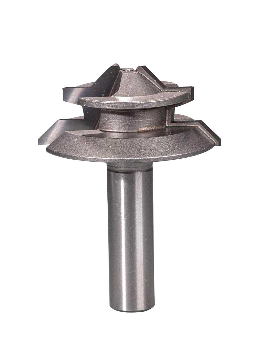 BETOP - 45-Degree Lock Miter Router Bit, 1/4" Shank x 1.5" Cutting Diameter, Carbide, 2 Flutes